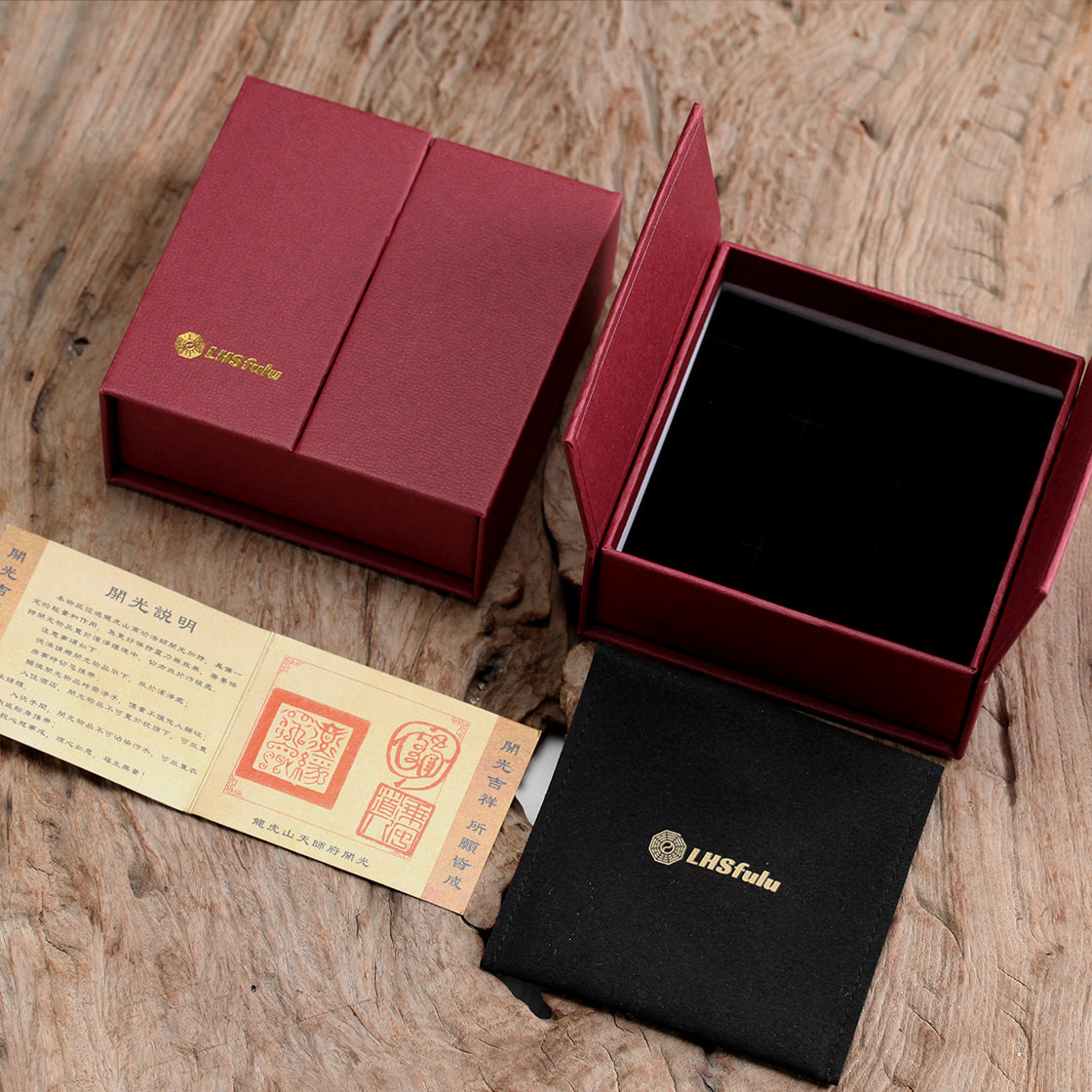 天師府祕製|道家太極九字真言混元珠天然月魄白水晶手串-金五行能量