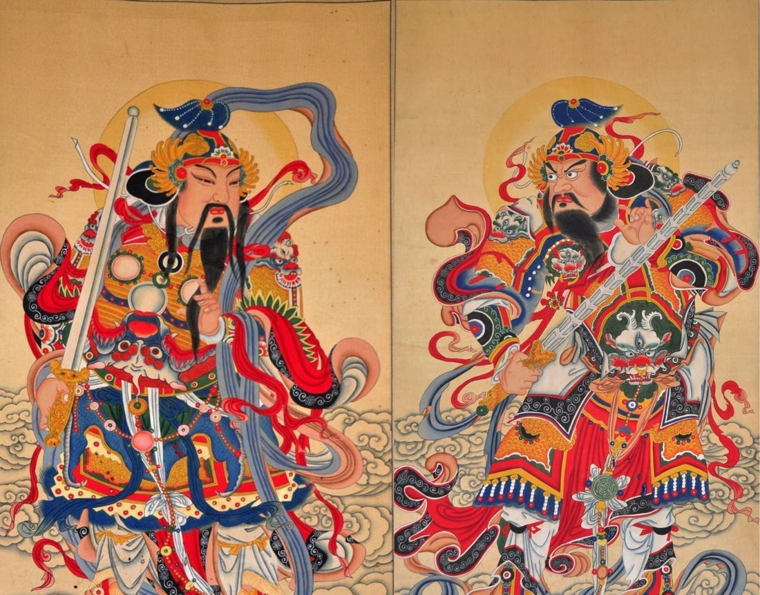 Marshal Zhao's Wealth-Attracting Talisman and Marshal Zhang's House-Protecting Talisman