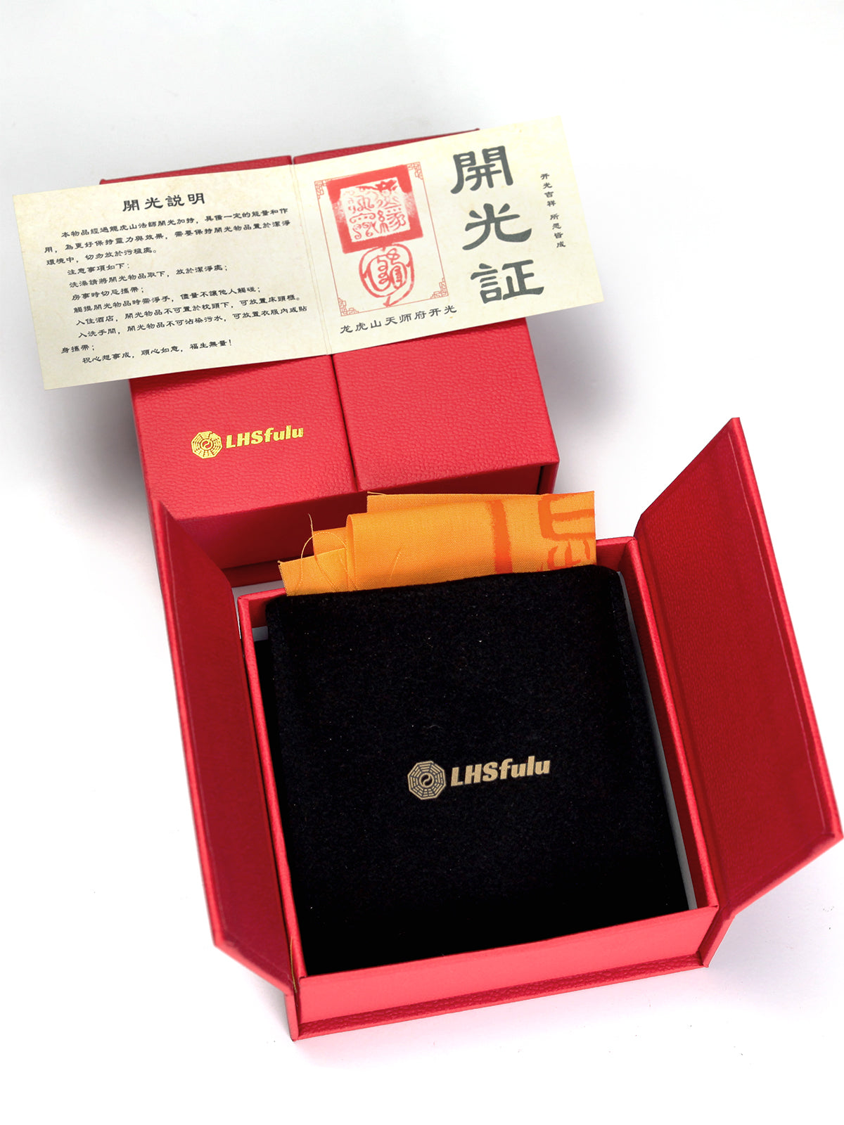 This talisman is born from the thousand-year-old spiritual lineage of the Zhengyi School of Longhu Mountain. It is personally hand-drawn by an orthodox Taoist master who channels the sacred energy of the ancestral court.